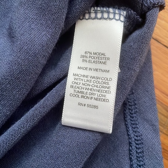 Express Dusty Blue Ruffle Tank Top size medium - Picture 3 of 6